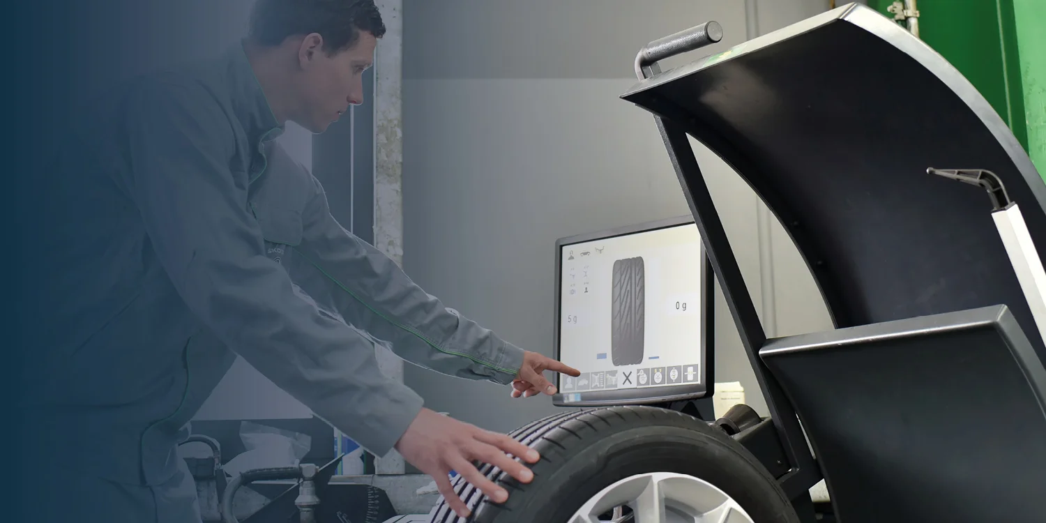 Leasing von Wuchtmaschinen. Neue oder gebrauchte Maschinen für einen sicheren, effizienten Arbeitsplatz.